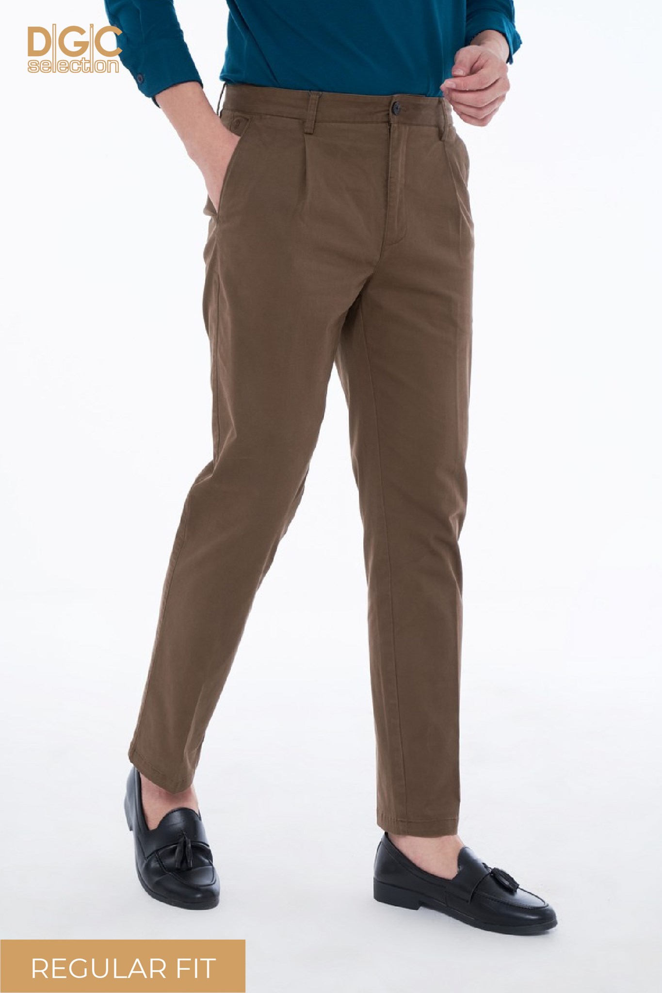 Ảnh của Quần khaki một ly (Regular Fit)